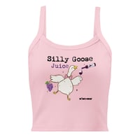 Image 1 of Women’s micro-rib tank top Silly Goose Juice