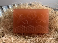 Image 2 of Vintage Leather Honeybee Glycerin Body Bar