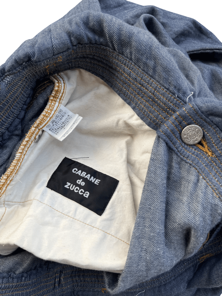 Cabane de Zucca Fold-Over Waist Pants - 34 | neverlandsupply Cabane de Zucca Fold-Over Waist Pants - 34 | neverlandsupply