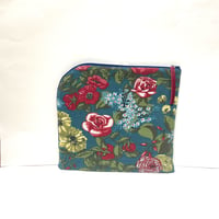 Image 4 of Floral Barkcloth Project Bag