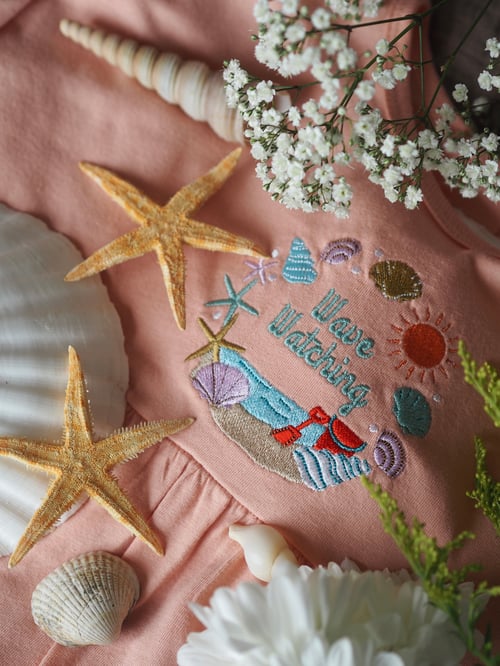 Image of Sunshine & Seashells - Pink Dress 