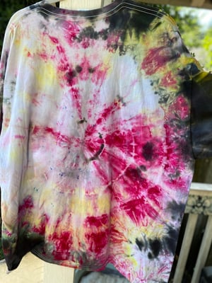 Image of 3XL Party At Your Own Pace Rain Tie Dye Shirt 1