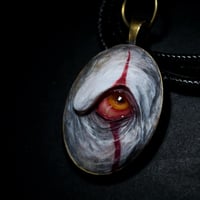 Image 13 of Pennywise Eye glow in the dark pendant OOAK