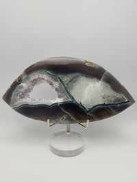 Image 4 of 1.2lb Agate Druzy Crystal Slice 