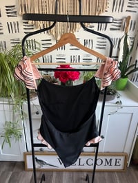 Image 2 of ruffle sleeve swimsuit 