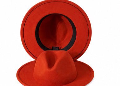 Image of  Dual Tone Luxe Fedora
