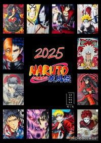 Image 1 of Naruto Kalender 2025 | Motiv 1