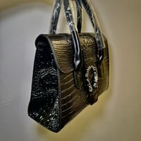 Image 1 of Solid Leather, Élégance, Black