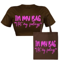 In My Bag Crop T-shirt & Tote Bag 💕