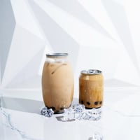 Image 4 of  Transparent Plastic Cans Suitable for Milk Tea Coffee Cake Smoothie PET Cans With Lid  (200ML-330ML