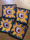 Sunflower Sew-On Embroidered Patch