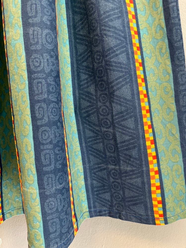 Image of Blue with stripes skirt (xs-xxl)