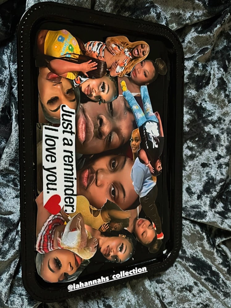 Image of Custom Couple’s Rolling Tray 