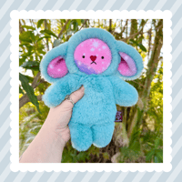 Image 1 of Cyan Cuddler Softie Friend 