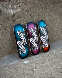 Image 2 of Panted Gang banner. Gloss finish. 