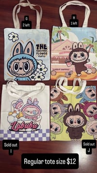 Image 3 of Labubu tote bags 