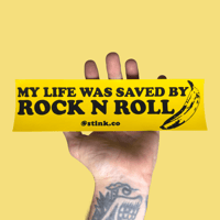 Image 1 of Rock n Roll Bumper Sticker