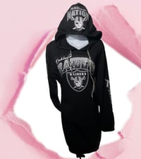 Image 1 of Raiders hoodie Dress