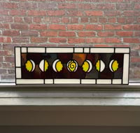 Image 1 of Stained glass deviled egg phase panel no. 10 (2nds)