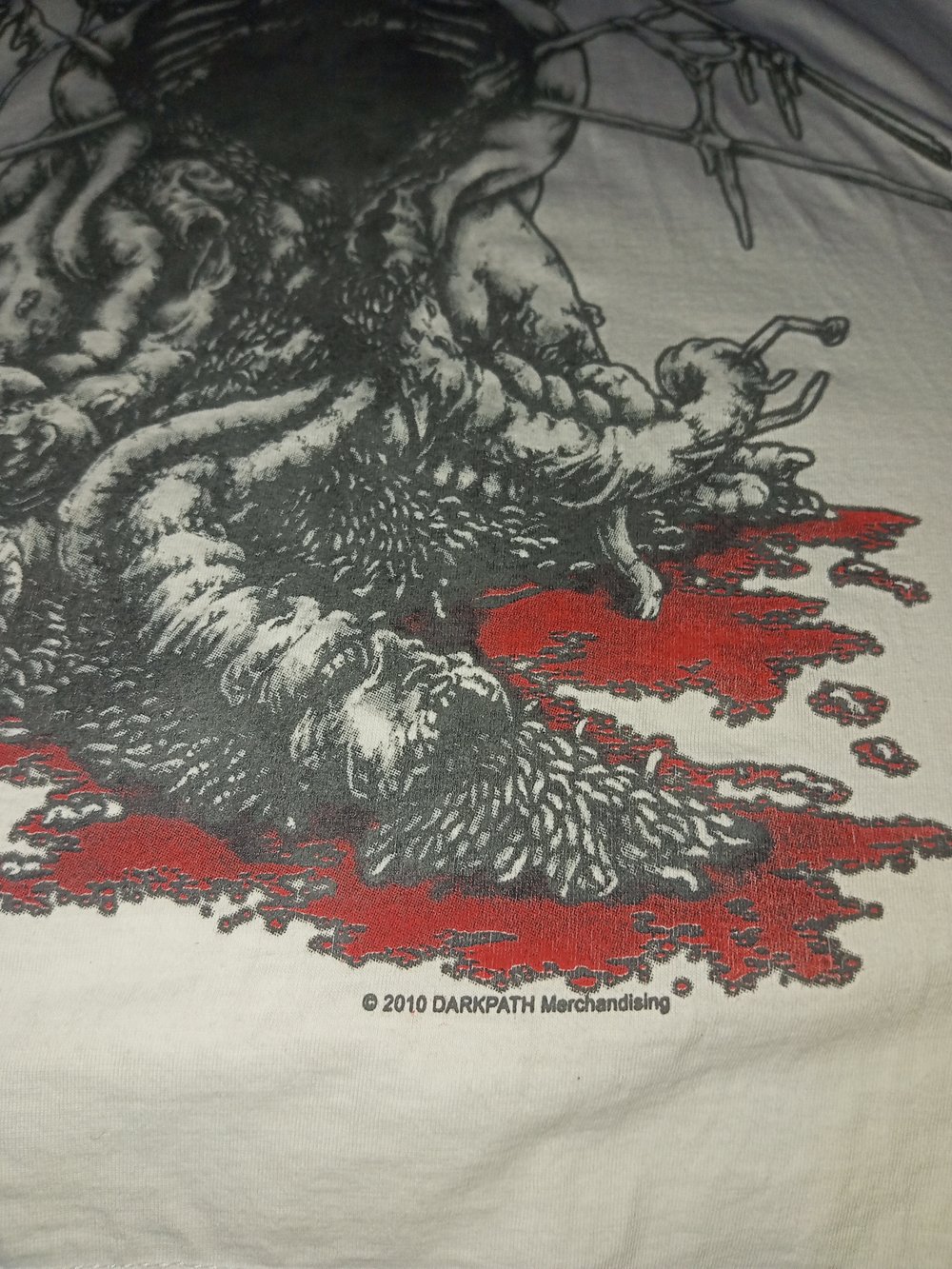 EMBALMER - FESTERING MAGGOTS AND GORE GALORE (T-SHIRT ©2010)