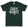 Cult Of Hager: White Logo - Unsex Short Sleeve T-Shirt