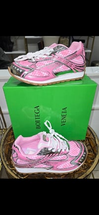 Image 2 of PINKY SNEAKZ W/SILVER