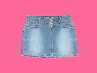 Bubble gum mini skirt 