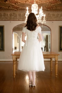 Image 5 of 1960s Bridal Mini Dress