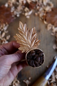 Image 5 of Maple Leaf—Coffee Scoop 