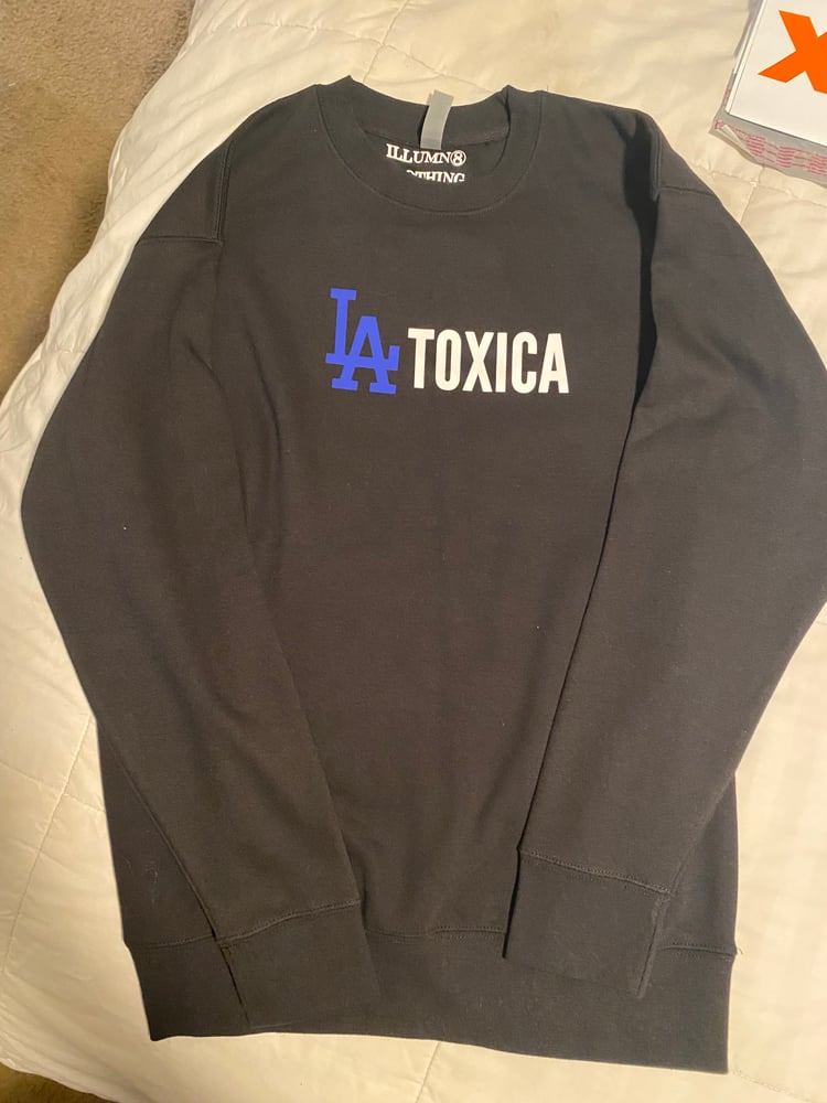 Image of  La toxica crew neck blue
