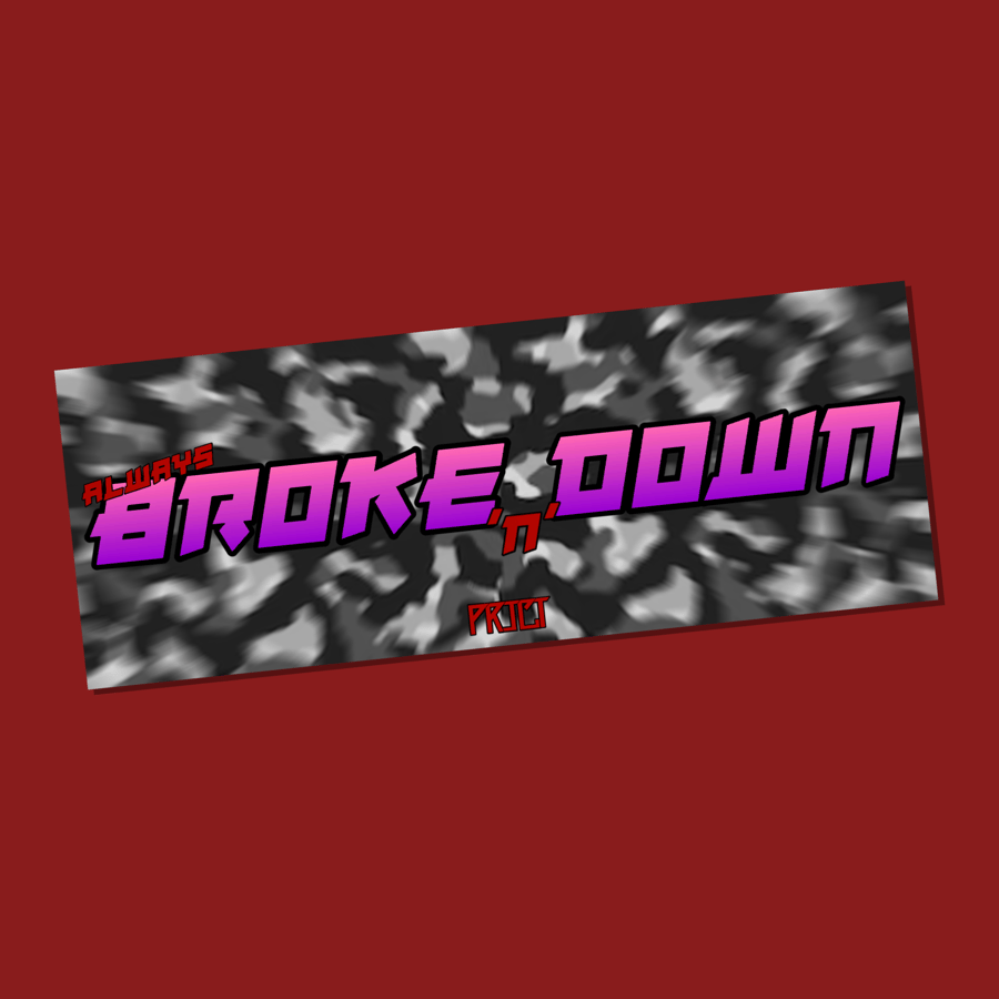 Image of 5.5” Broke’N’Down Slap