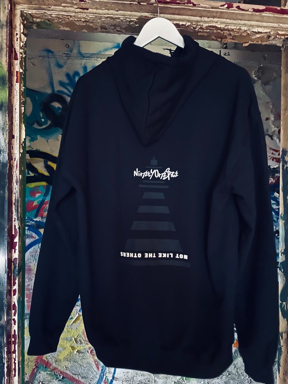 Image of Black Kaye Leopard Lighthouse Hoody