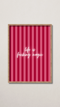 Image 2 of Life is Magic Print