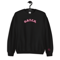 OGTCH Acronym Black W/ Pink Unisex Sweatshirt