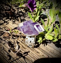 Image 12 of Framed Violet Cubism