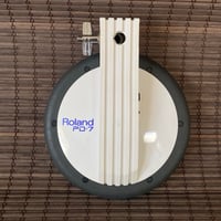 Image 3 of Roland PD-7 • 7" Dual Trigger Drum Pad / V-Pad • made in Japan • with mount + cable