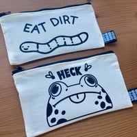 Image 6 of Cutie Canvas Zipper Pouches