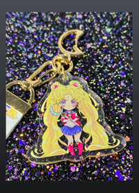 Image 4 of Chibi Moonie Lanyard Keychain 