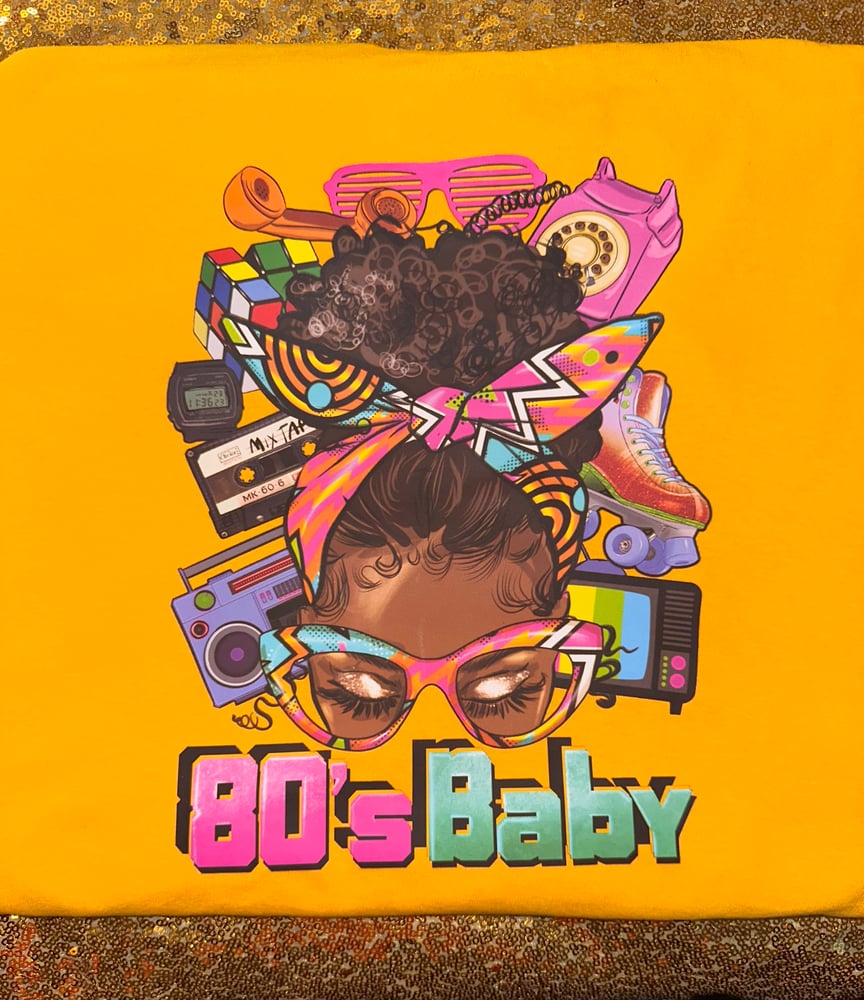 Image of 80’s baby or 90’s baby unisex tshirt