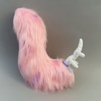 Image 1 of Pink Skeleton Husky - Tail Only