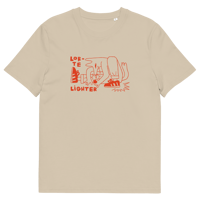 LORTELIGHTER red on beige