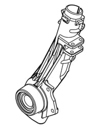 strut assembly driver side (used)