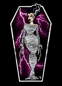 Electric Babe- Art Print 