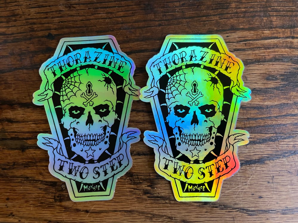 Image of Holographic Coffin Sticker Pack