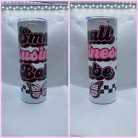 SMALL BUSINESS BABE TUMBLER 