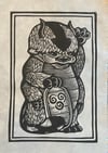 Maneki Appa Block Print