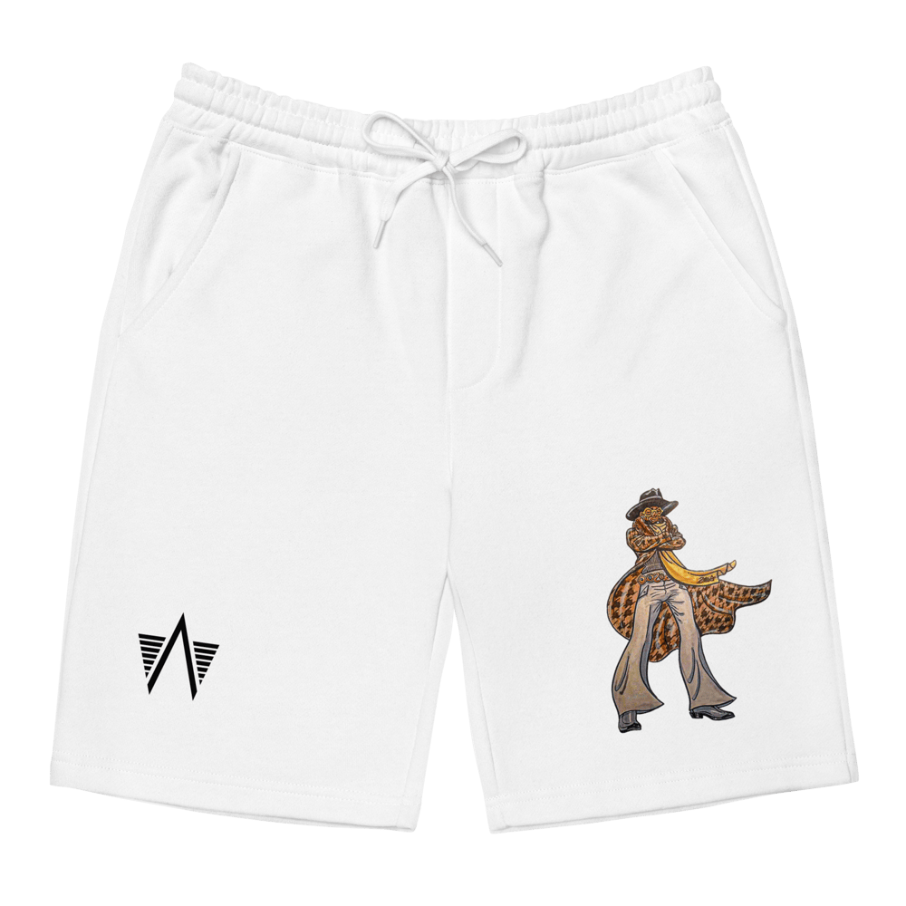 "SalvadorAudi" SLO Fleece Shorts [ART ILLUSTRATED BY GREGORY HAWKINS]