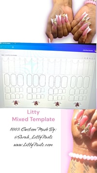 Image 7 of Waterslide Decal 💖 TEMPLATE ONLY