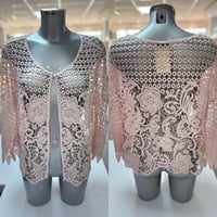 Image 1 of Crochet Laced Cardi
