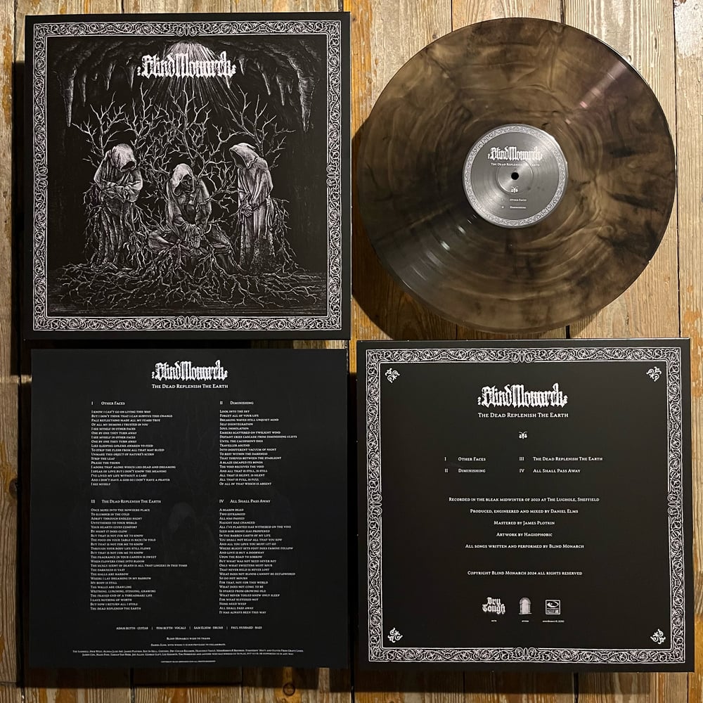 Image of Blind Monarch - The Dead Replenish The Earth LP (DC76)